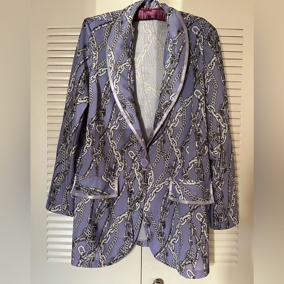 Lavender Luxe Lock Me Up Boyfriend Blazer - Picture 7 of 7